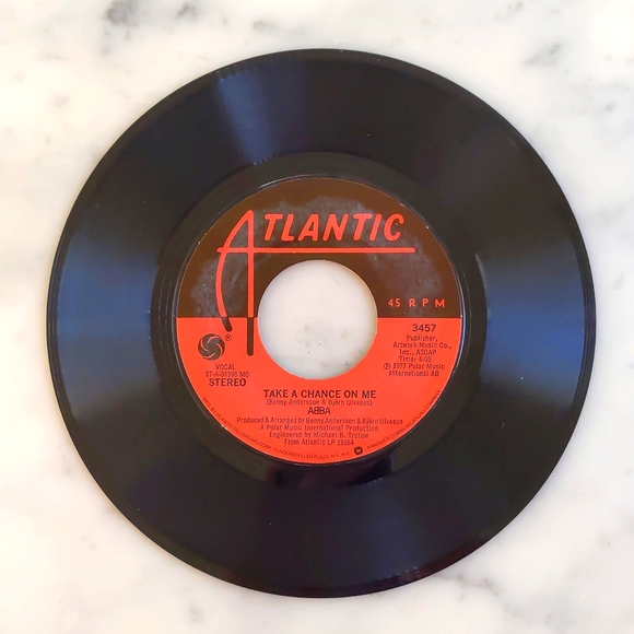 Vintage 1977 ABBA: I'm a Marionette and Take a Chance on Me. - Picture 2 of 2